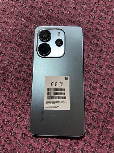 умные часы gps: Redmi, Redmi Note 14, Б/у, 128 ГБ, цвет - Серый, 2 SIM — 3