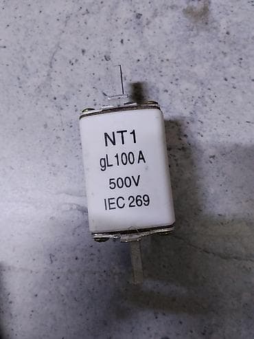 Плавкая вставка NT1 gL 100A, 500V (IEC 269) - Тип: NT1 (NH1) плавкий