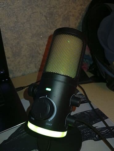 конденсаторный микрофон купить: Микрофон для игр с RGB подсветкой в хорошем состоянии, без царапин — 2