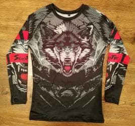 купальник для художественной: Рашгард Волк в спортивном магазине SPORTWORLDKG Размеры в наличии! — 1