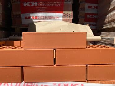 облицовачный камень: Керамический, Гладкая, Полнотелый, таблетка кирпич, 250x120x65 — 2