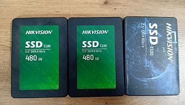 Накопитель для ПК, Б/у, Hikvision, SSD, 512 ГБ, 2.5", Для ПК