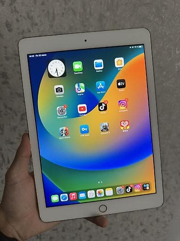 Планшеты: Планшет, Apple, память 128 ГБ, 9" - 10", Wi-Fi, Б/у, Классический цвет - Бежевый — 3
