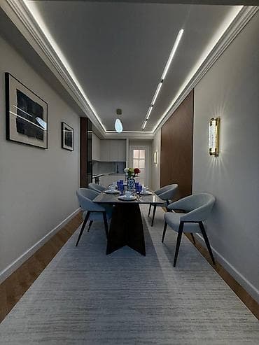 Недвижимость: 2 комнаты, 86 м², Элитка, Асанбай мкр Элитка, 15 этаж, Евроремонт — 1
