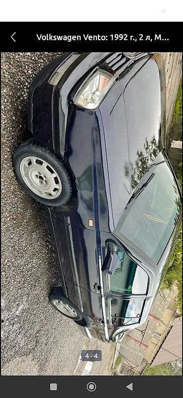 автомобиль венто: Volkswagen Vento: 1992 г., 2 л, Ручные, Седан — 1