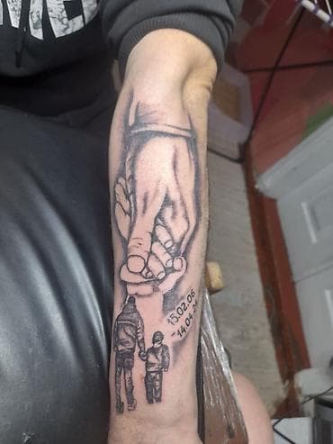 пирсинг носа: Цветные татуировки — 6