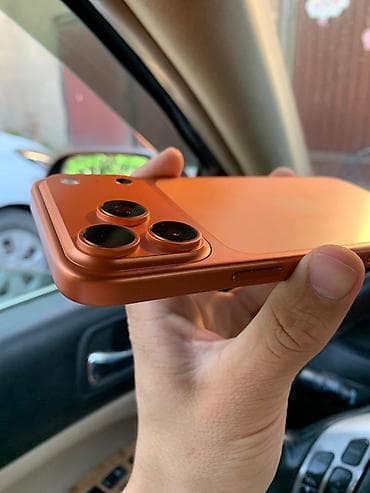 самый дешевый айфон: IPhone 17 Pro Max, Новый, 1 ТБ, Оранжевый, Зарядное устройство, Чехол, Коробка, 100 % — 3