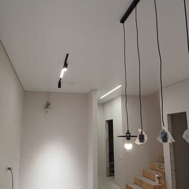 наклейка на стену: Натяжной потолок Матовое, Глянцевое, 3D потолки Бесплатная консультация, Бесплатный замер, Гарантия — 5