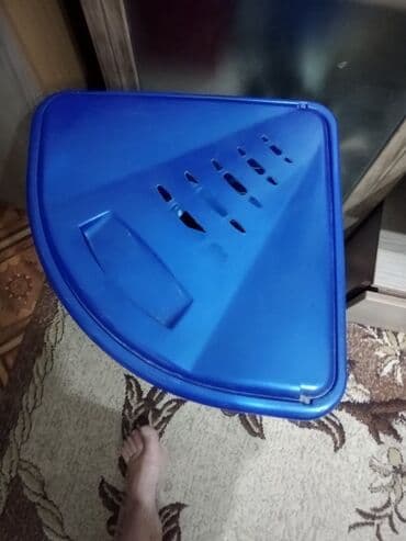 корзина для себета: Продаю корзину для белья в ванну угловая — 3