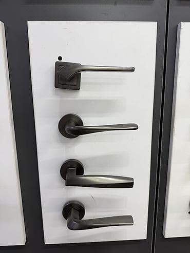 Дверная ручка, Для межкомнатных дверей, Металлические, Без установки