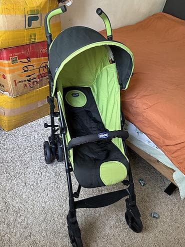 каляска чико: Коляска, Chicco, цвет - Желтый, Б/у — 4