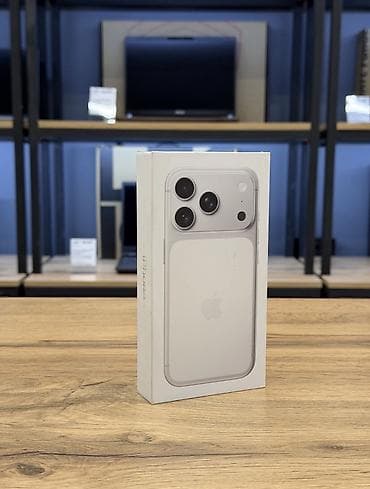 IPhone 17 Pro, Новый, 512 ГБ, Серебристый, Кабель, В рассрочку, 100 %
