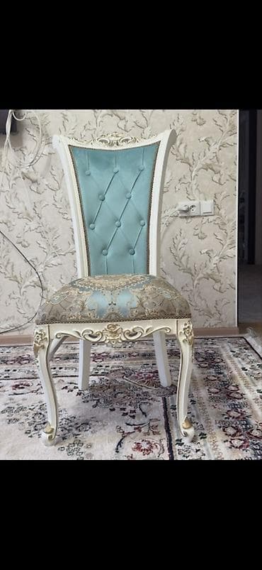 office table: Стул для зала, Б/у, Дерево — 4