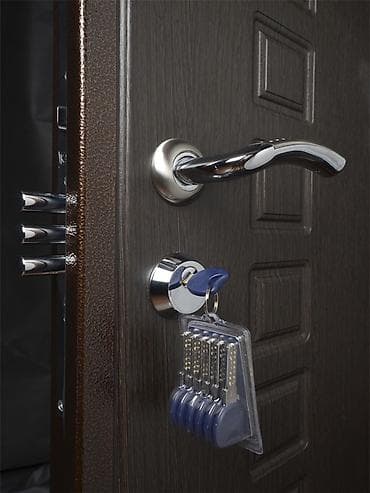 mir muz: Двери для домов и квартир, Металлическая, цвет - Коричневый — 1