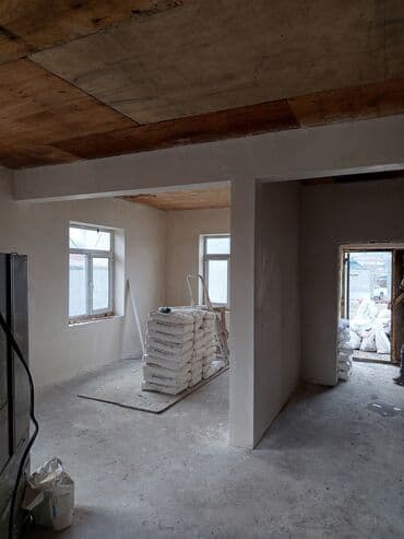 потолка: Штукатурные и шпаклёвочные работы “под маяк” - Выравнивание стен и — 6