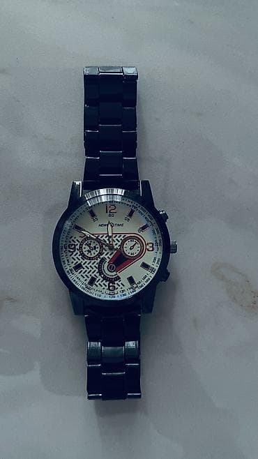Мужские наручные часы NEWTIME - Классический корпус круглой формы с