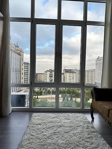 Квартиры: 2 комнаты, 70 м², Асанбай мкр Элитка, 7 этаж, Евроремонт — 6