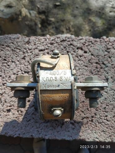 Трансформатор тока т-0.66 у3. 400/5
500 сом за 1шт!
в наличии 3 шт!