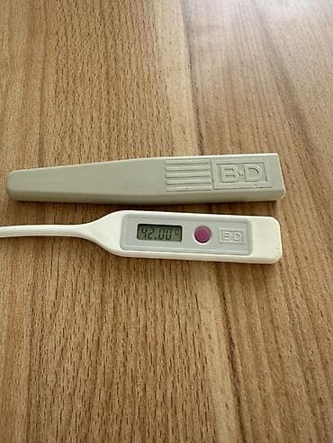 Градусниктер, тепловизорлор: Цифровой термометр B-D с чехлом - Тип: электронный термометр для — 1