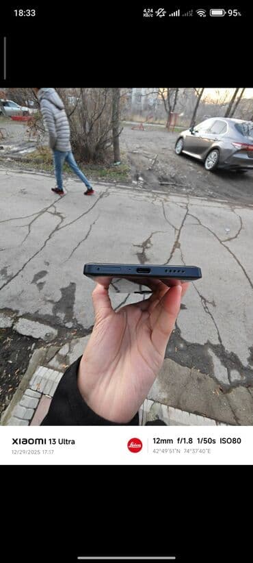 Аудиотехника: Poco F5, Колдонулган, 256 ГБ, түсү - Кара, 2 SIM — 3