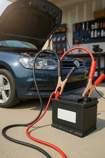 Пуск автомобиля от внешнего источника в Бишкеке. - Выездная помощь