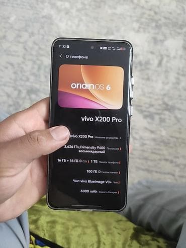 sim: Vivo X200 Pro, Б/у, 1 ТБ, цвет - Серебристый, 2 SIM — 3