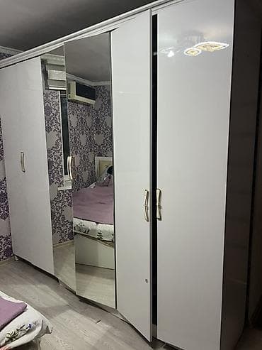 парные спортивные костюмы: Спальный гарнитур в современном стиле, цвет — глянцевый белый с — 1