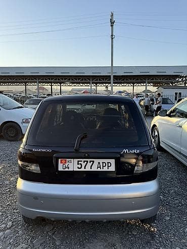 Унаа сатуу: Daewoo Matiz: 2005 г., 1 л, Кол менен иштөөчү, Бензин, Хетчбек — 3