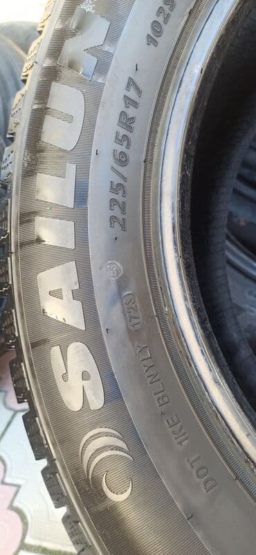 шины бу бишкек оптом: Шиналар 225 / 65 / R 17, Кыш, Колдонулган, Комплект, Жеңил унаалар, Кытай, Sailun — 1