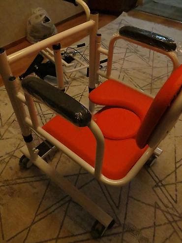 офисная стул: Кресло-санитар со сменной высотой и гидроподъёмником - Функциональное — 3