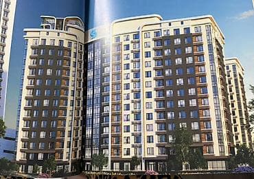 3 комнаты, 97 м², Элитка, 13 этаж, Готовая ПСО (под самоотделку)