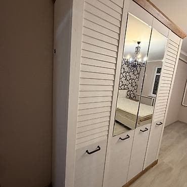 деревянный диван: Шифоньер, шкаф для одежды, Прямой — 4