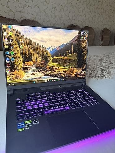 наклейки на ноутбук бишкек: Игровой ноутбук ASUS ROG Strix (серия G) 16" ASUS ROG Strix G16 / — 5