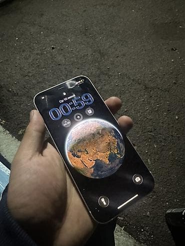 infinix note 30i: IPhone 12, Б/у, 128 ГБ, Белый, Защитное стекло, Чехол, 83 % — 2