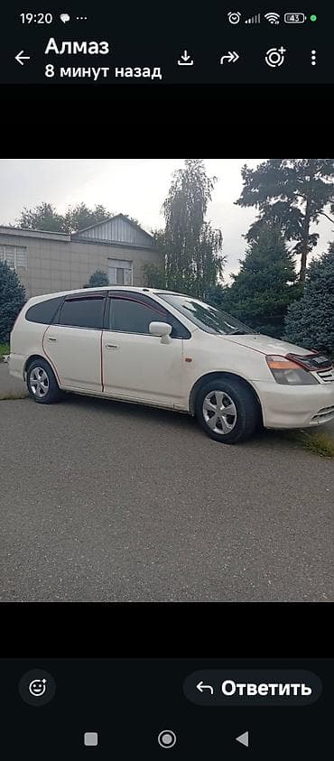 Транспорт: Honda Stream: 2000 г., Автомат, Газ, Универсал — 3