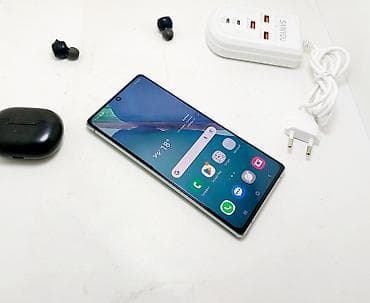 note 8 pro: Samsung Galaxy Note 20, Б/у, 256 ГБ, цвет - Зеленый, 1 SIM — 1