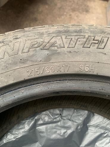Шины: Шины 215 / 60 / R 17, Лето, Комплект, Легковые, Япония, Dunlop — 3
