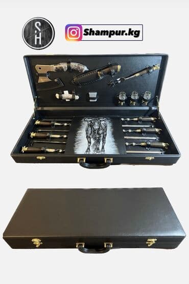 военный мешок: Эксклюзивные подарки для мужчин!!! Авторский шашлычный набор ручная — 1