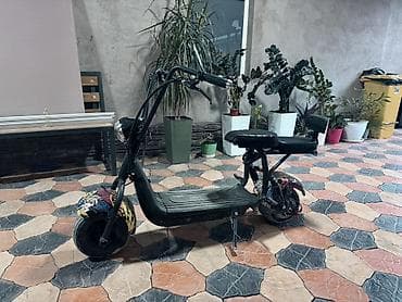 Скутеры: Электроскутер с широкими колесами (fat tire), рассчитанный на двух — 1