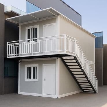 дом из сип панелей цена бишкек: Двухэтажный модульный дом, выполненный в светлых тонах. Подходит для — 1