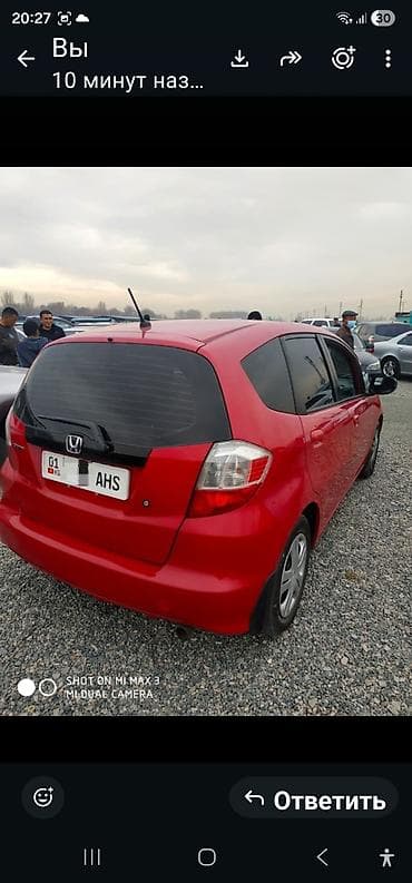 салон на фит: Honda Fit: 2008 г., 1.5 л, Автомат, Бензин, Хэтчбэк — 2