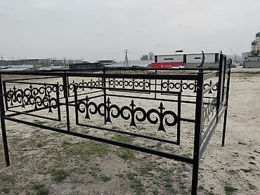 Жыгач тосмолор: Изготовление и установка оградок и табличек на могилу. - lalafo.kg да — 8 Жыгач тосмолор: Изготовление и установка оградок и табличек на могилу. - — 8