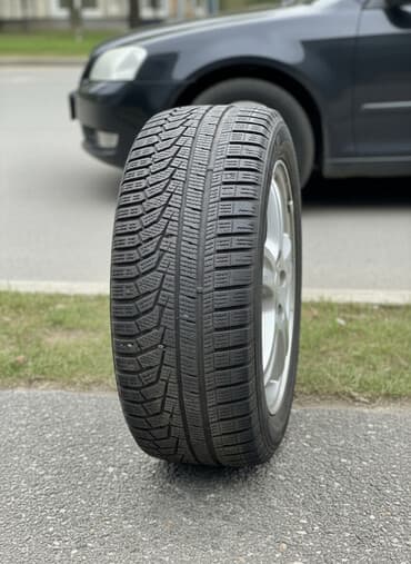 диски на хендай: Шины 245 / 45 / R 18, Зима, Пара, Легковые, Hankook — 1