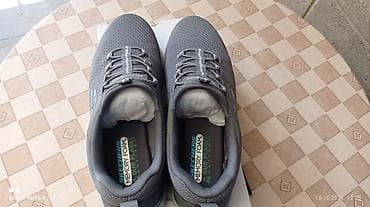 nike react: Мужские кроссовки, 44, Skechers, Новый, цвет - Серый, Самовывоз — 4
