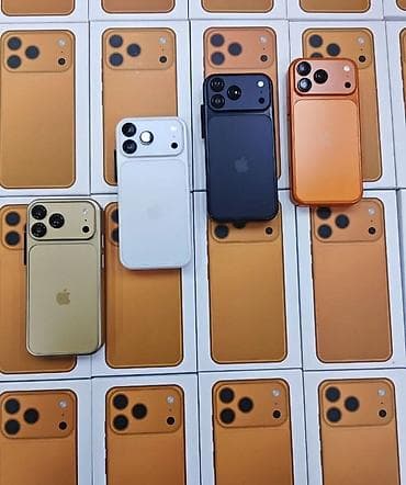 iphone 5a: 😻Мини айфон 17 про макс для игр,ютуб и.тд оранжевый🧡Смартфон в корпусе — 3