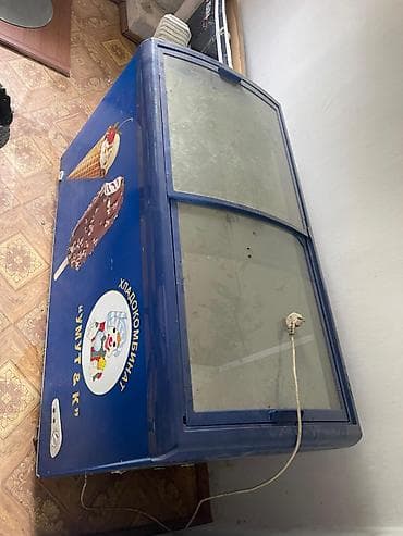 морожный холодильник: Морозильная витрина для мороженого (слайдинговые стеклянные крышки) - — 1