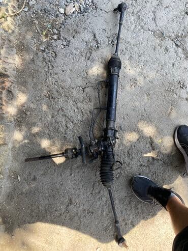 runx alex: Руль рейкасы Nissan 2001 г., Колдонулган, Оригинал, Жапония — 3