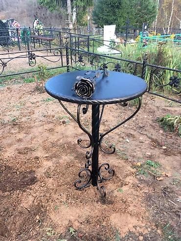 ограды и памятники: Оградка на могилу Оградка кованная Оградка металлическая Ограждения — 10