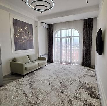 open space: 2 комнаты, 62 м², Ала-Арча ТРЦ Элитка, 7 этаж, Дизайнерский ремонт — 2