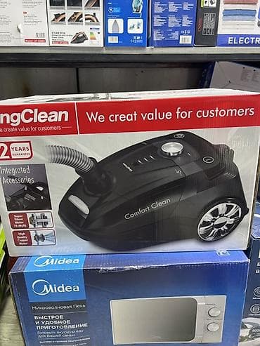 v tech: Пылесос Comfort Clean (мешковый) - Компактный напольный пылесос с — 1